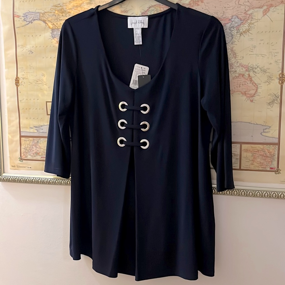 Midnight blue top